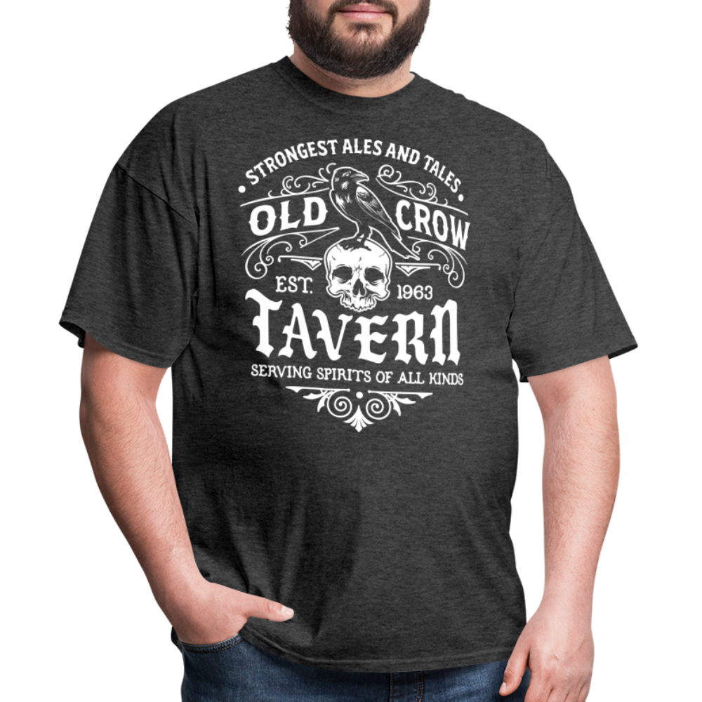 Old Crow Tavern - Unisex Classic T-Shirt - heather black