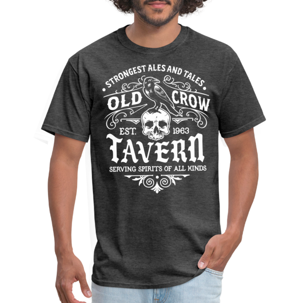 Old Crow Tavern - Unisex Classic T-Shirt - heather black