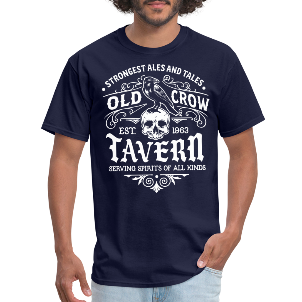 Old Crow Tavern - Unisex Classic T-Shirt - navy