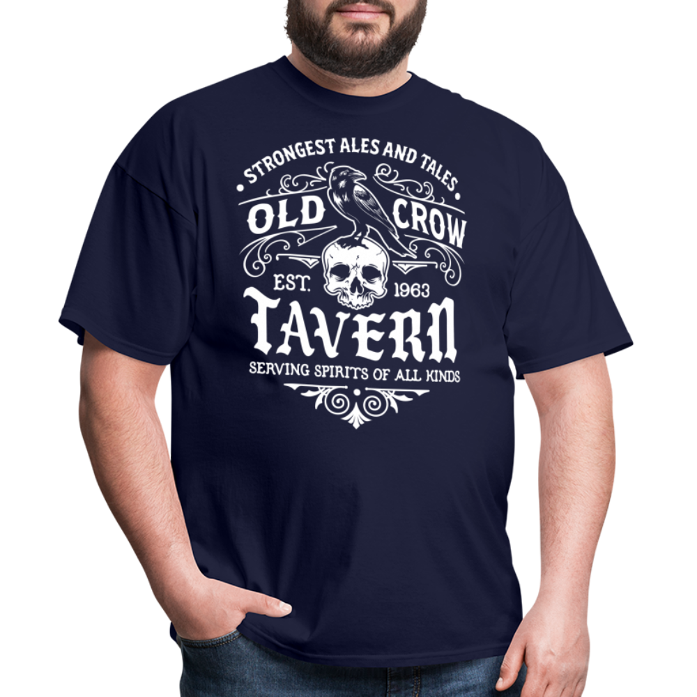 Old Crow Tavern - Unisex Classic T-Shirt - navy