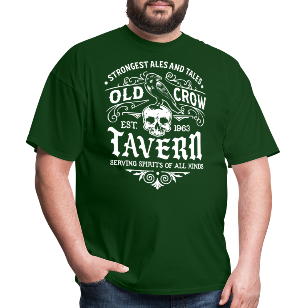 Old Crow Tavern - Unisex Classic T-Shirt - forest green