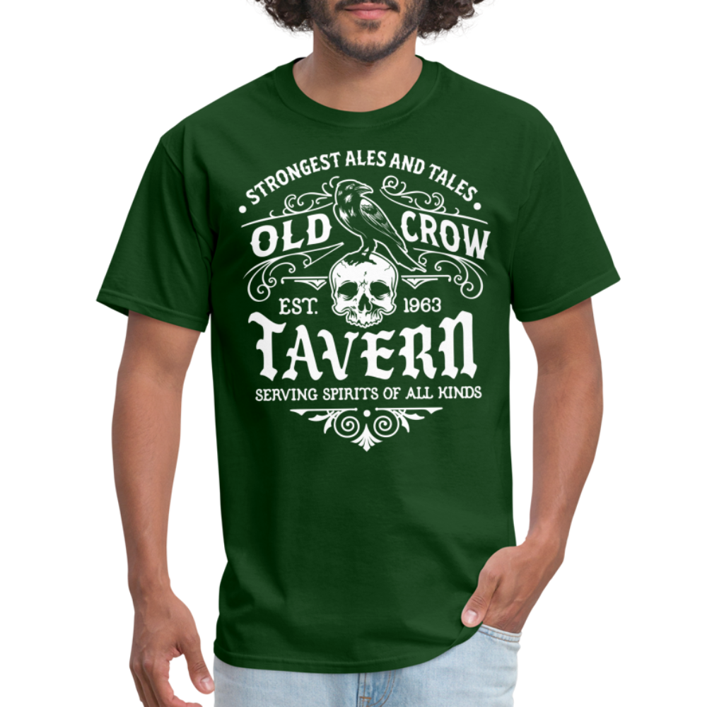 Old Crow Tavern - Unisex Classic T-Shirt - forest green