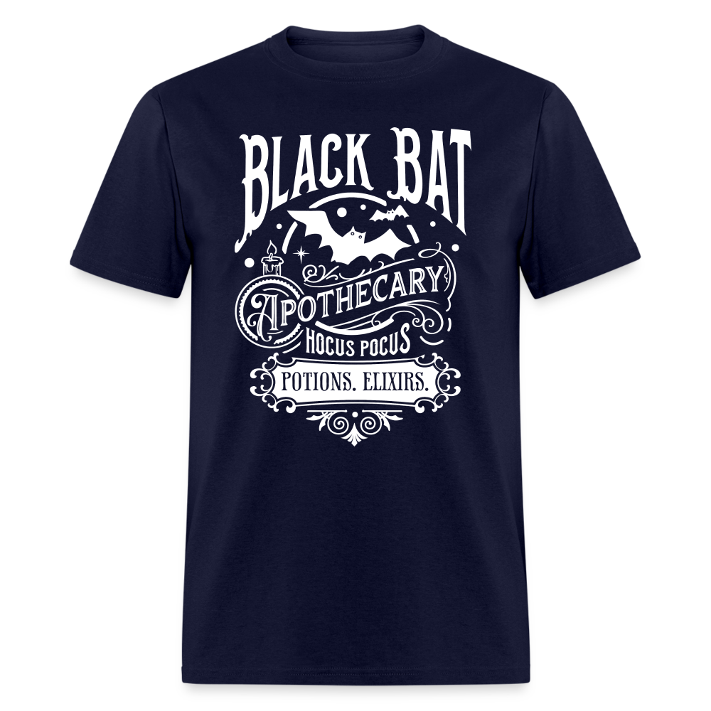 Black Bat Apothecary - Unisex Classic T-Shirt - navy