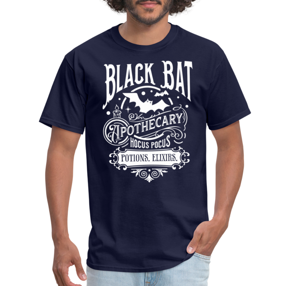 Black Bat Apothecary - Unisex Classic T-Shirt - navy