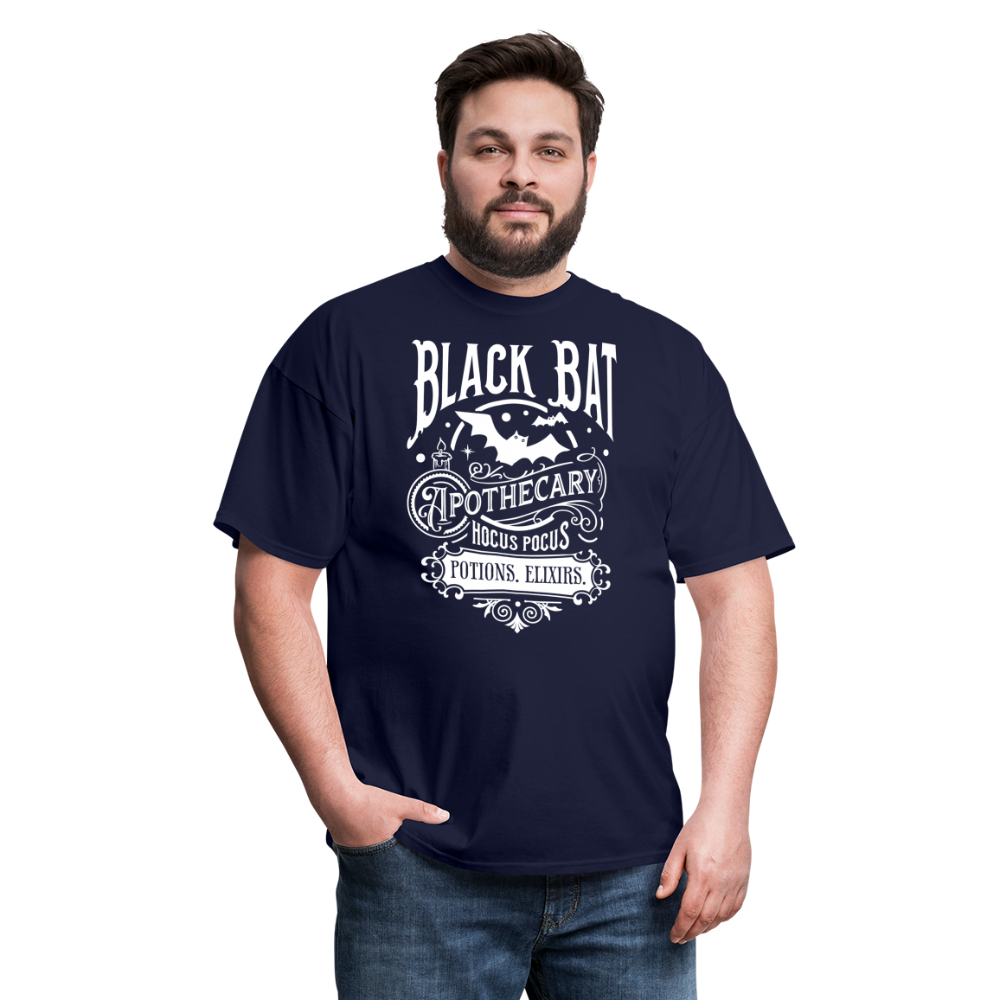Black Bat Apothecary - Unisex Classic T-Shirt - navy