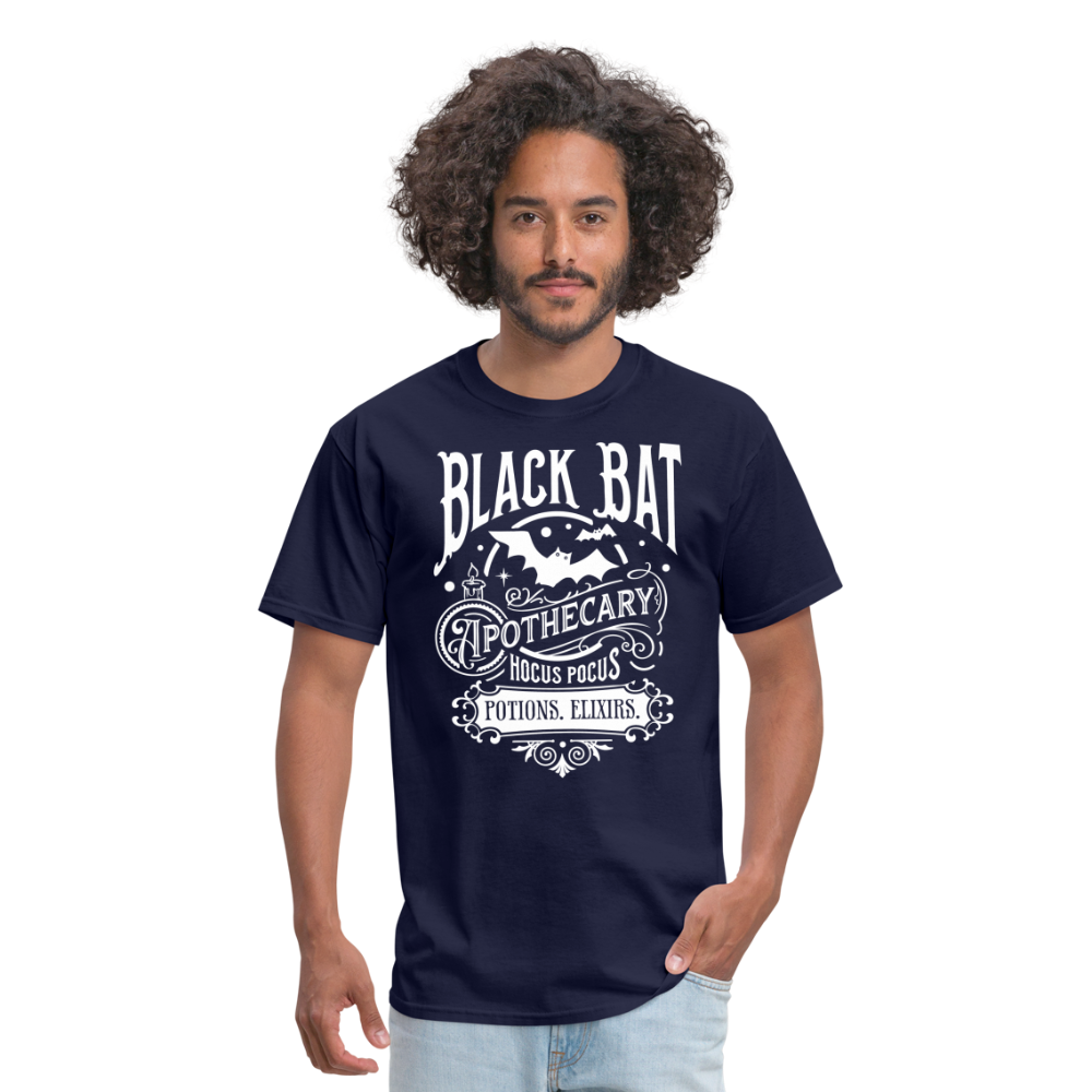 Black Bat Apothecary - Unisex Classic T-Shirt - navy