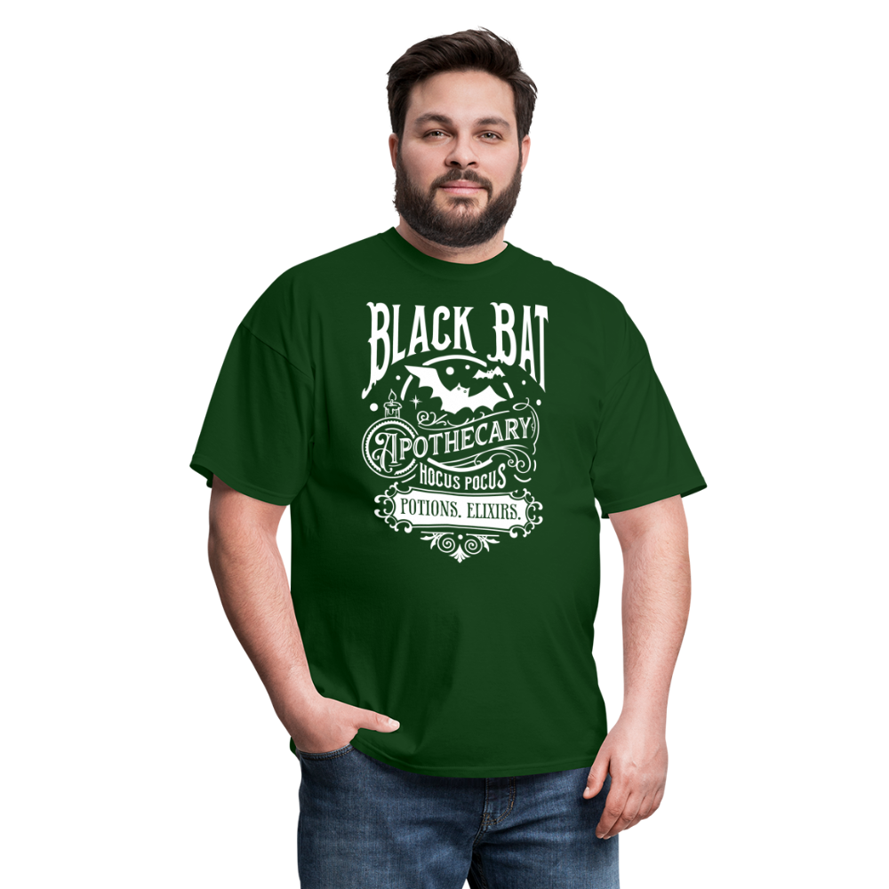 Black Bat Apothecary - Unisex Classic T-Shirt - forest green