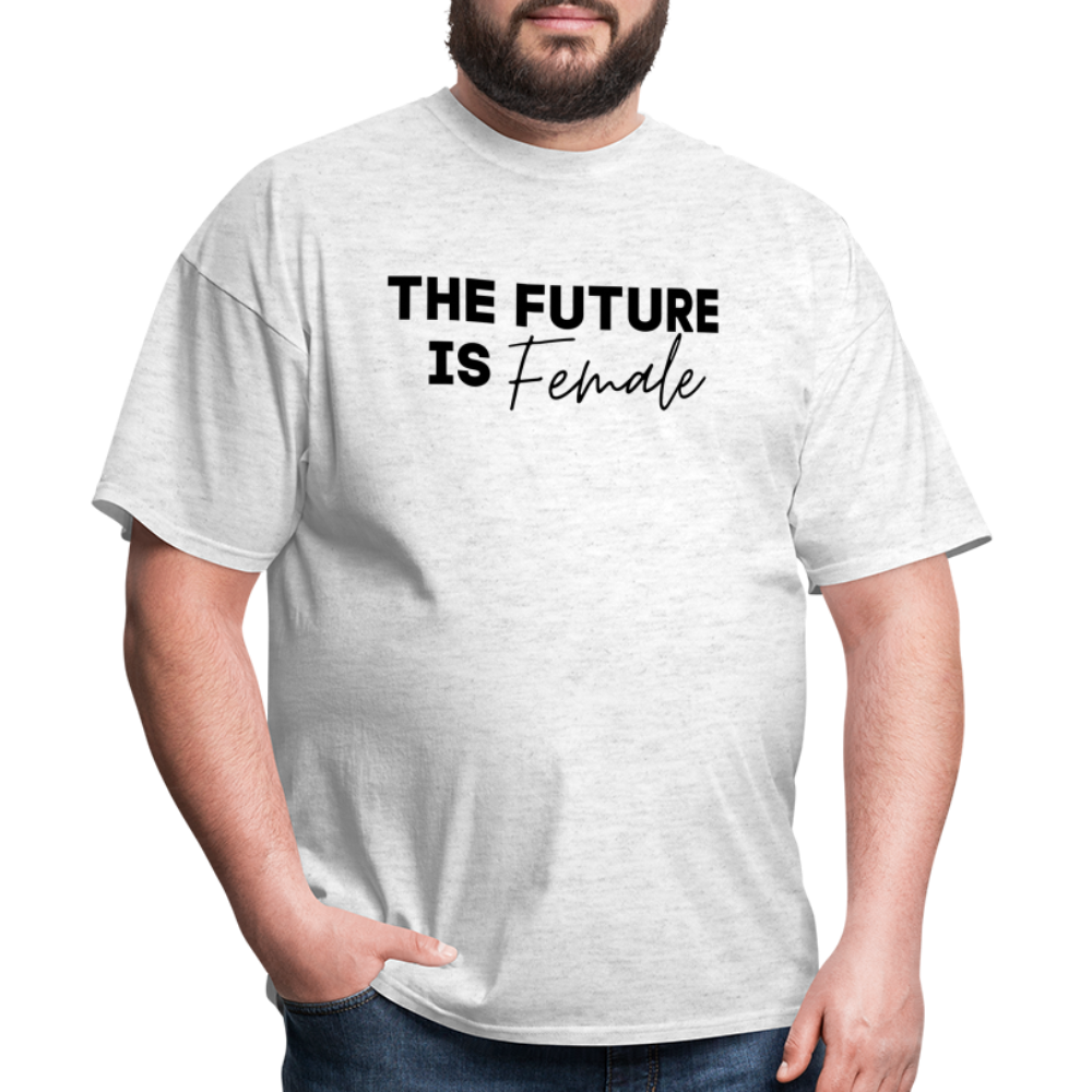 "The Future Is Female" Unisex Classic T-Shirt - light heather gray