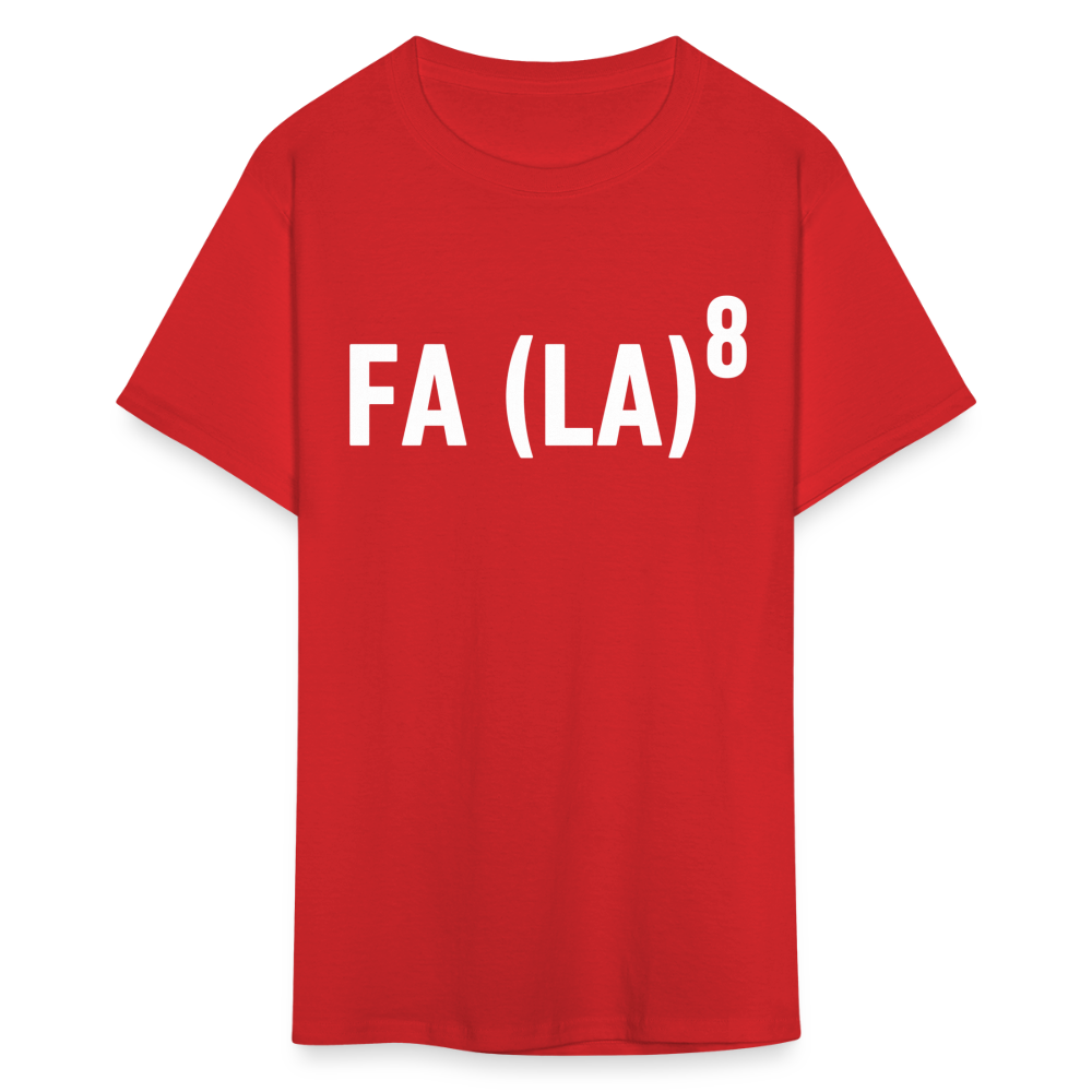 FA (LA)8 T-Shirt - red