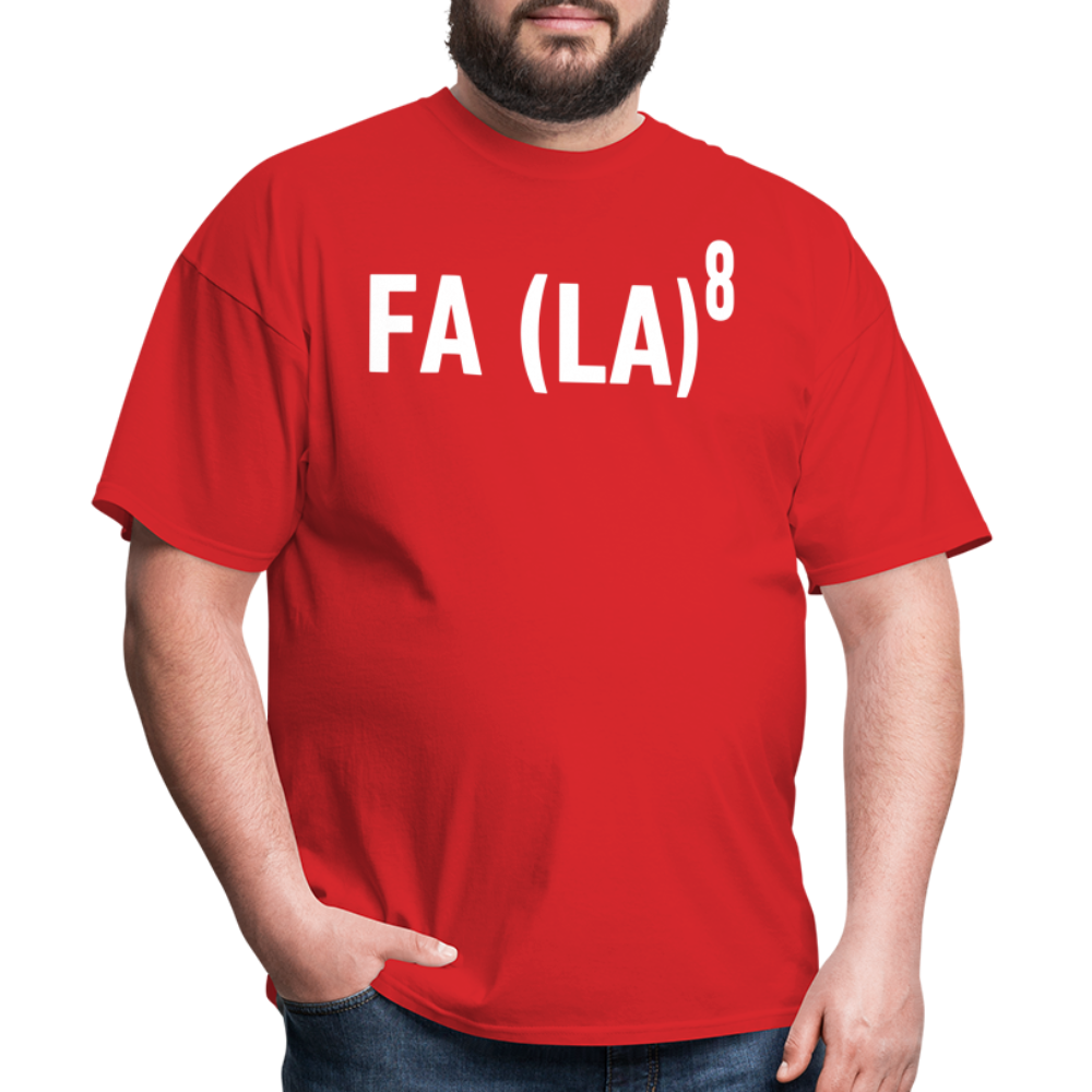 FA (LA)8 T-Shirt - red