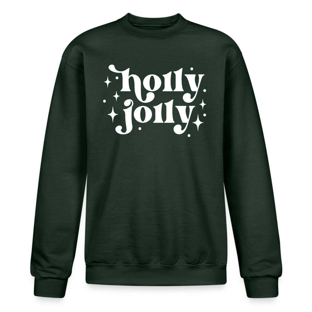 Holly Jolly Sweatshirt - Dark Green