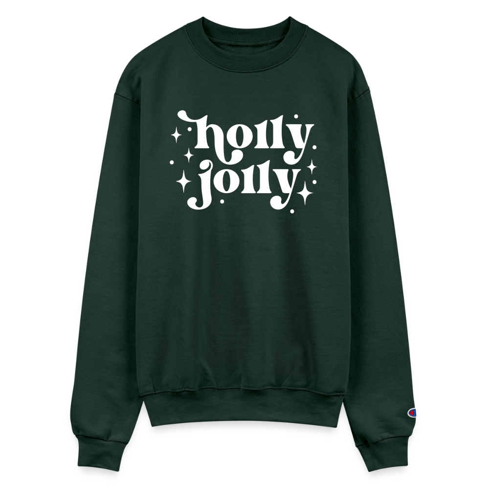 Holly Jolly Sweatshirt - Dark Green