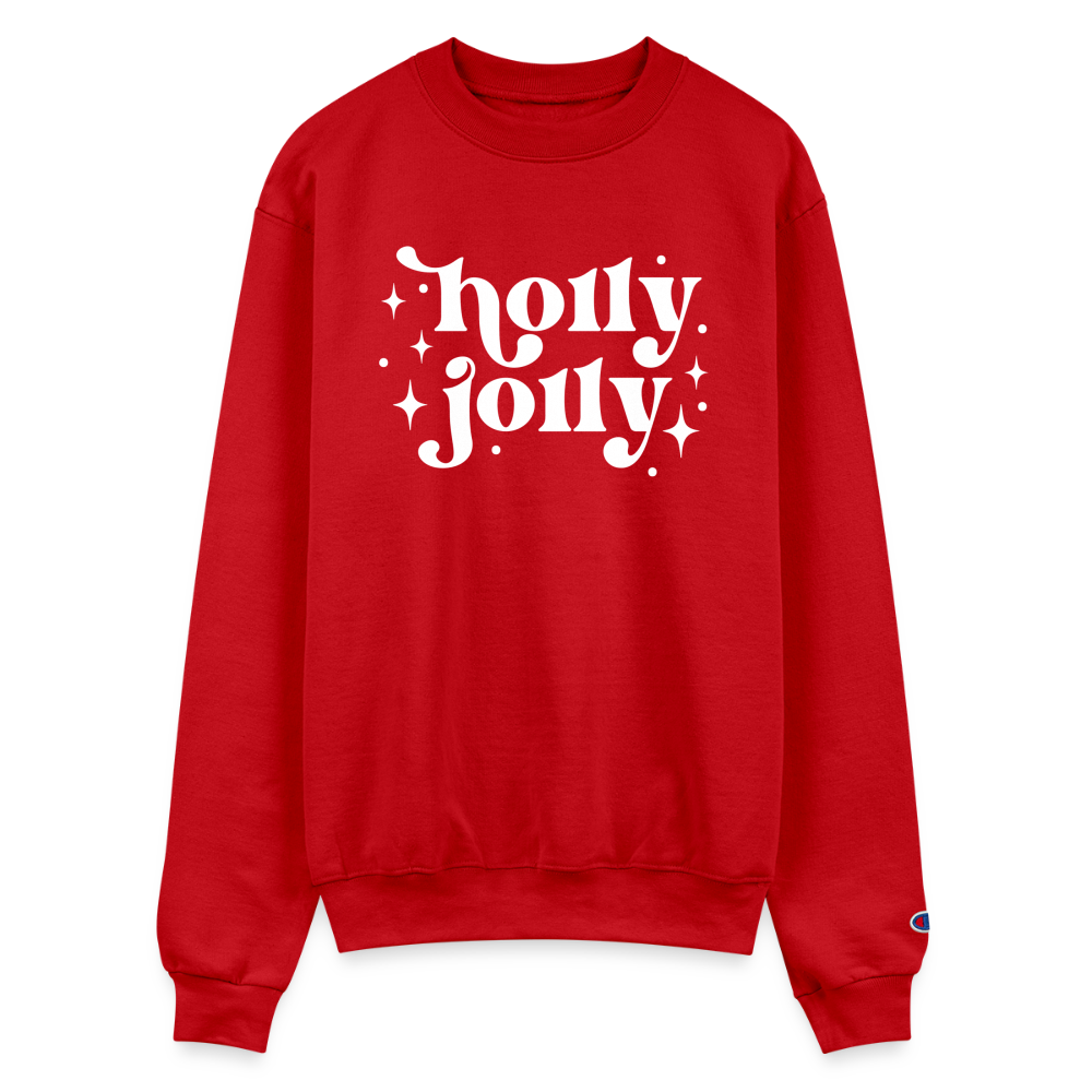 Holly Jolly Sweatshirt - Scarlet