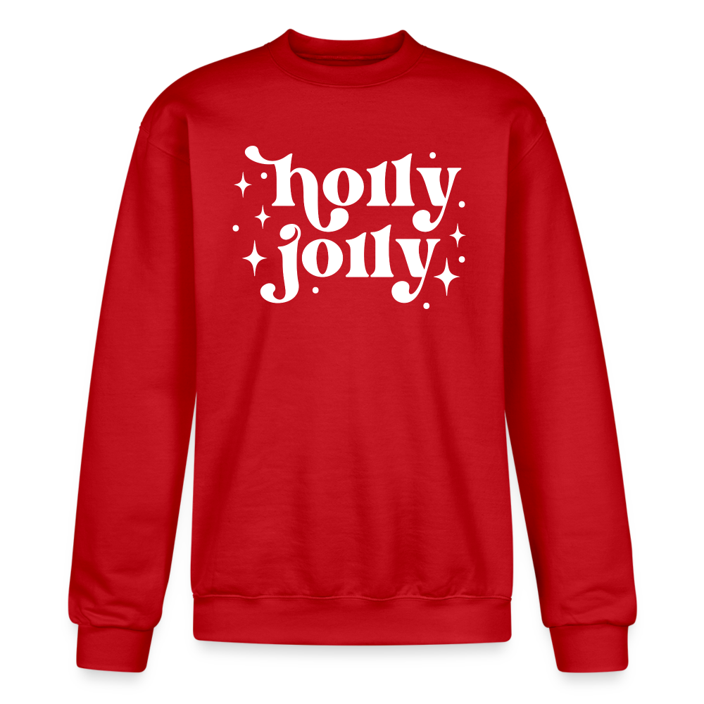 Holly Jolly Sweatshirt - Scarlet