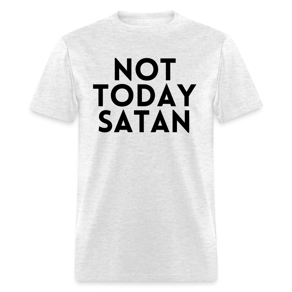 No Today Satan - light heather gray