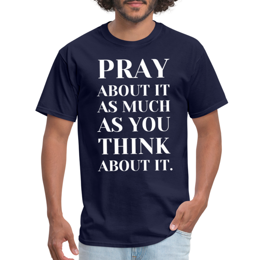 Pray About It - navy