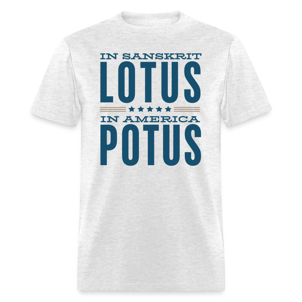 LOTUS POTUS V1 - Unisex Classic T-Shirt - light heather gray