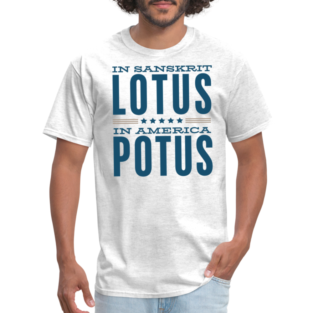 LOTUS POTUS V1 - Unisex Classic T-Shirt - light heather gray