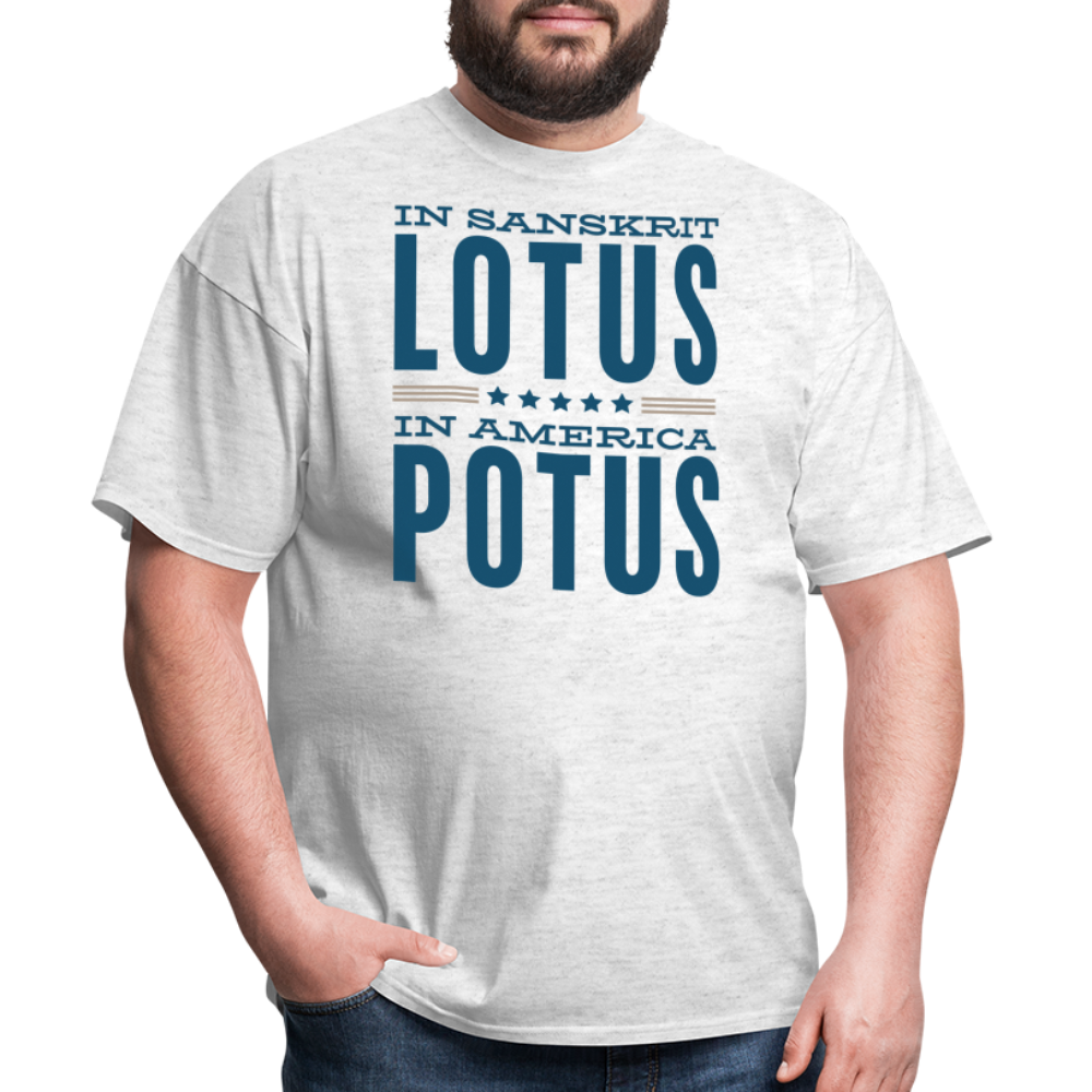 LOTUS POTUS V1 - Unisex Classic T-Shirt - light heather gray