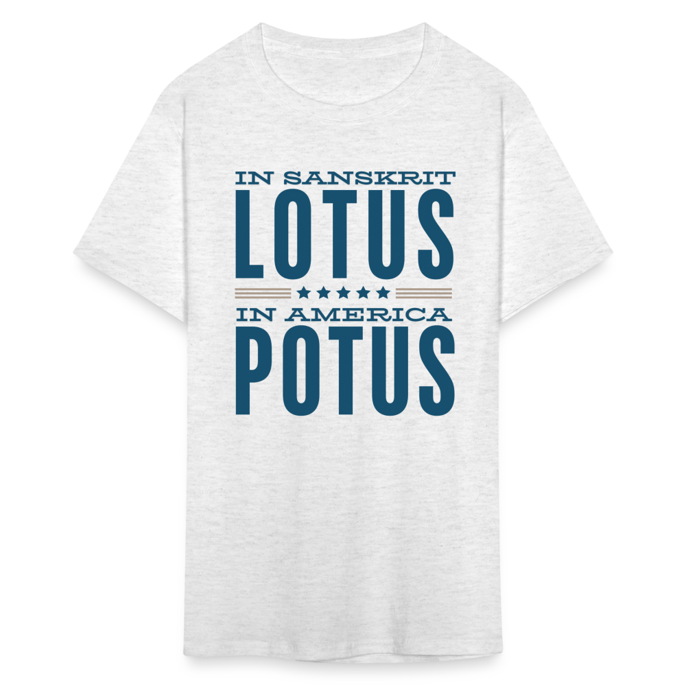 LOTUS POTUS V1 - Unisex Classic T-Shirt - light heather gray