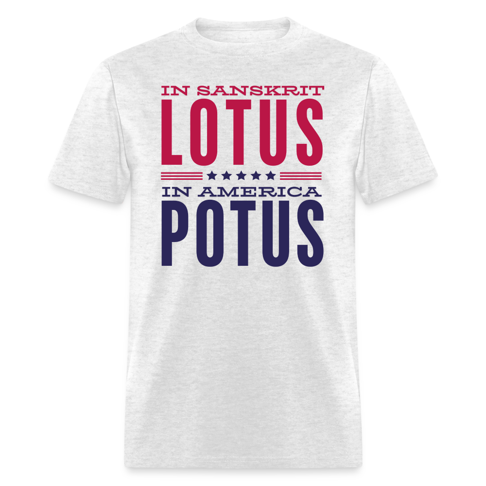 LOTUS POTUS V2 - Unisex Classic T-Shirt - light heather gray