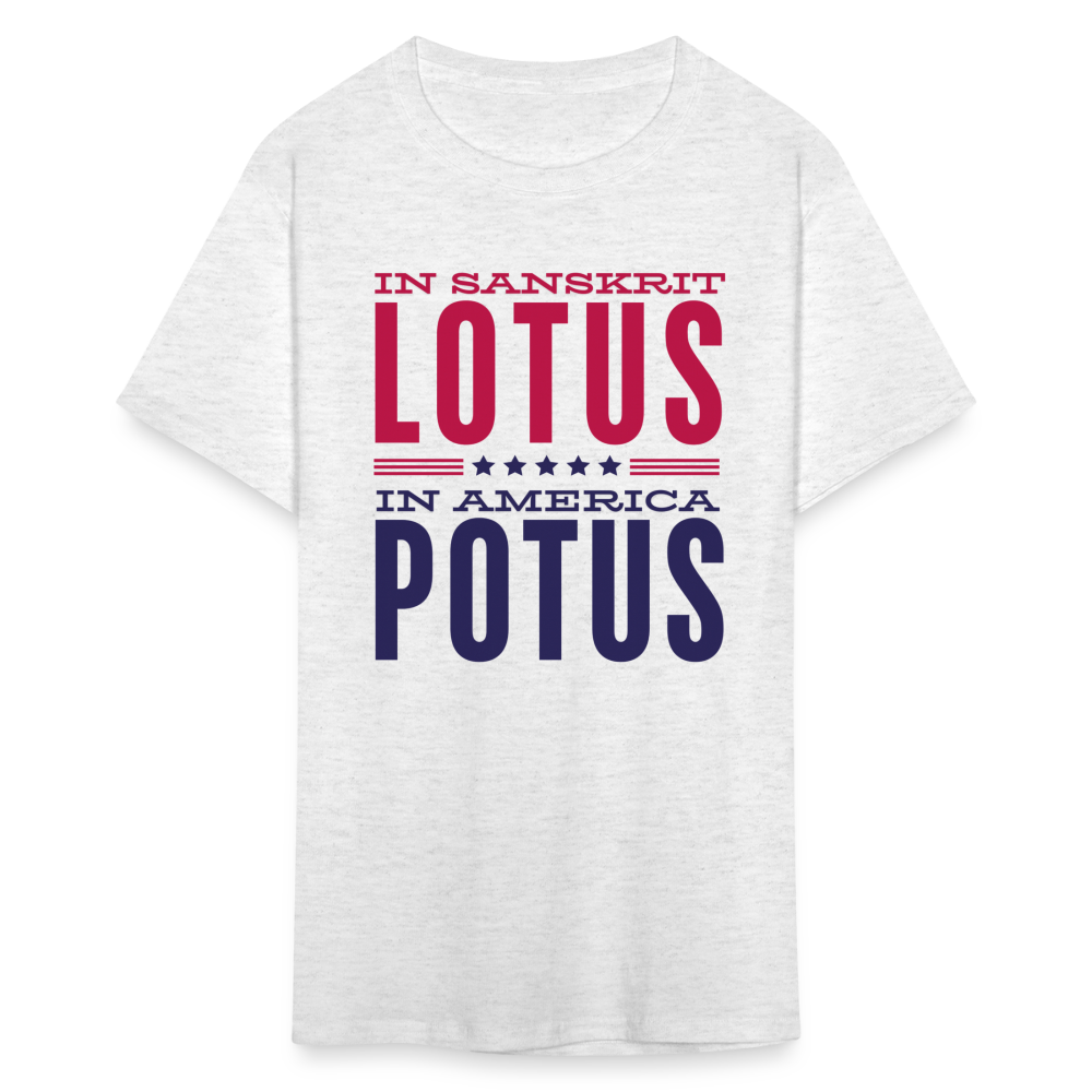 LOTUS POTUS V2 - Unisex Classic T-Shirt - light heather gray
