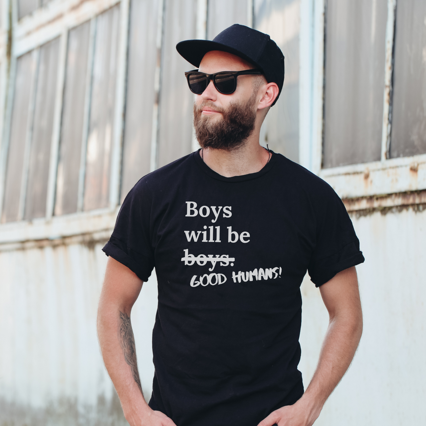 Boys will be good humans!