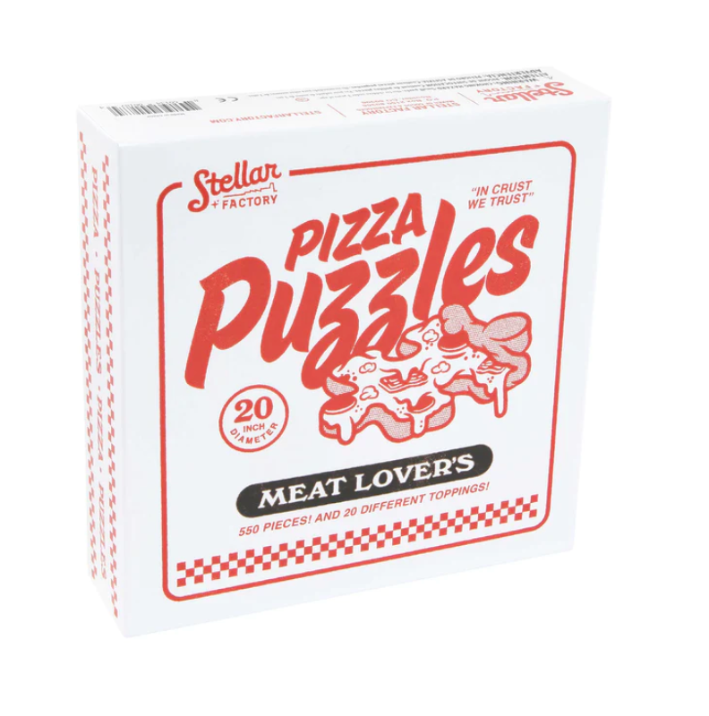 Meat Lover's Pizza | 550 Piece Jigsaw Puzzle