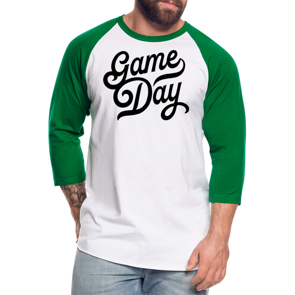 Game Day - white/kelly green