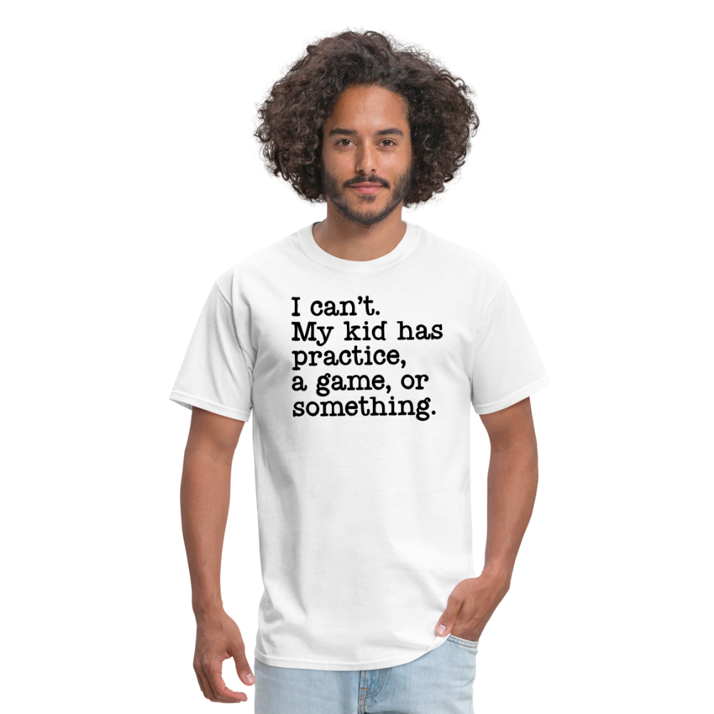 I Can't... - white