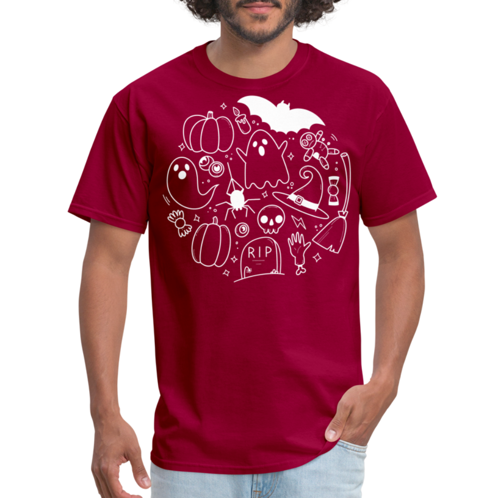 Spooky Classic T-Shirt - dark red