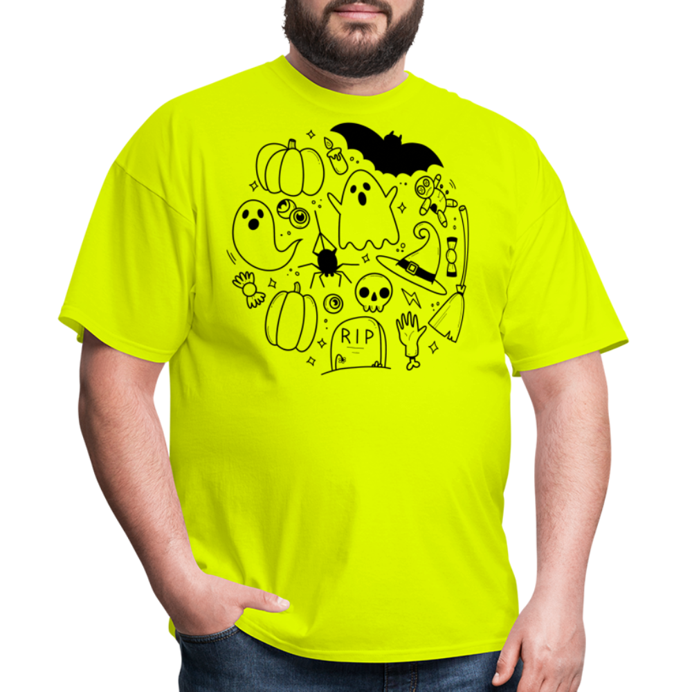Spooky Classic T-Shirt - safety green