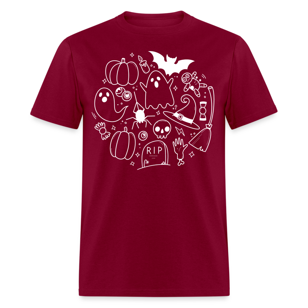 Spooky Classic T-Shirt - burgundy