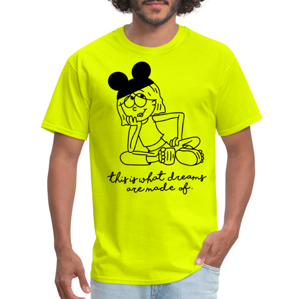 Lizzie Disney Dreams Classic T-Shirt - safety green