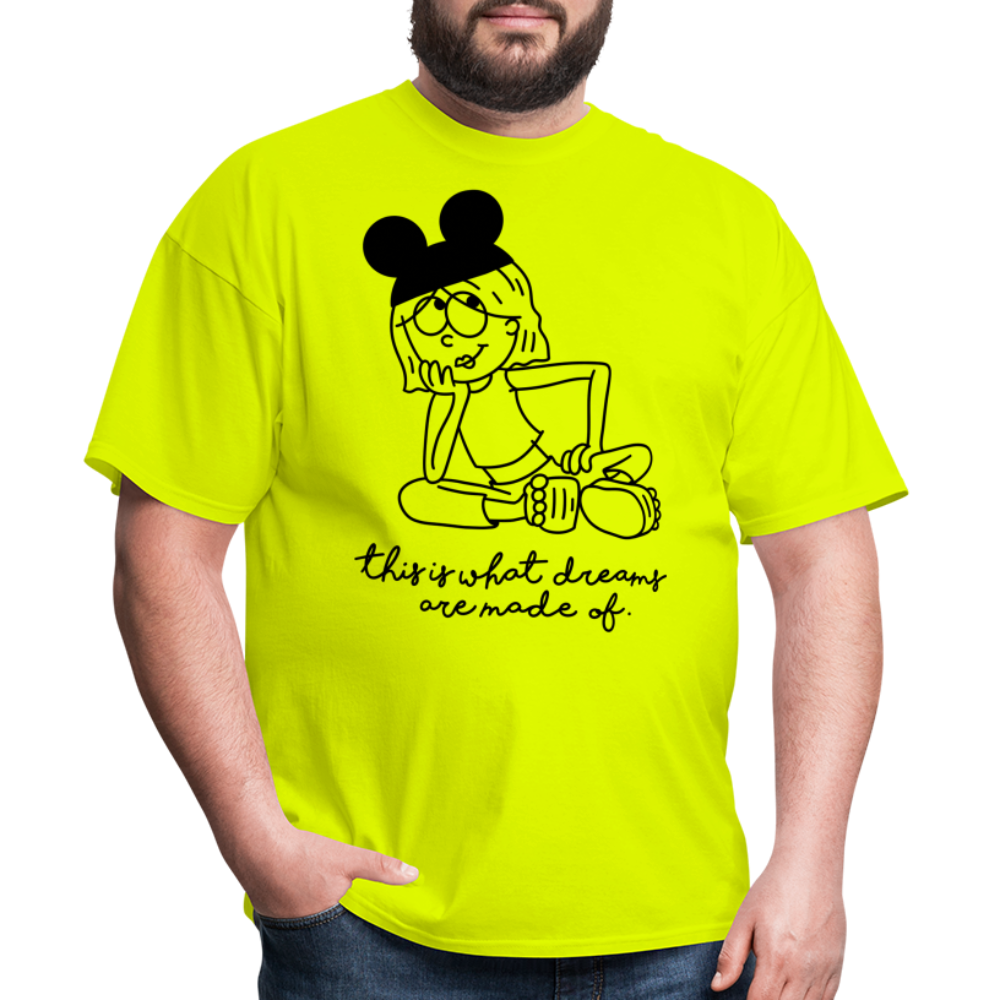 Lizzie Disney Dreams Classic T-Shirt - safety green