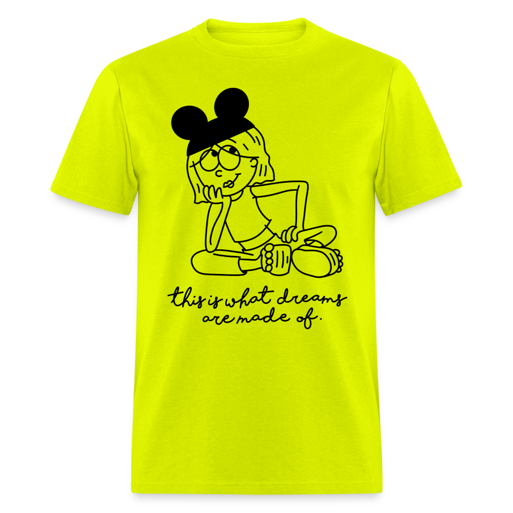 Lizzie Disney Dreams Classic T-Shirt - safety green