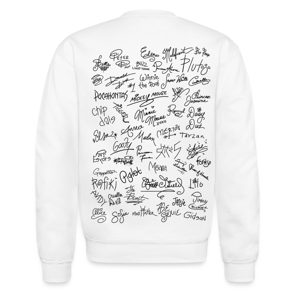 Mouse Crew Crew Sweatshirt - white