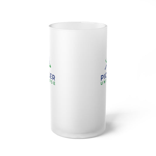 Personalized Frosted Glass Beer Mug - Perfect for Celebrations and Gifts