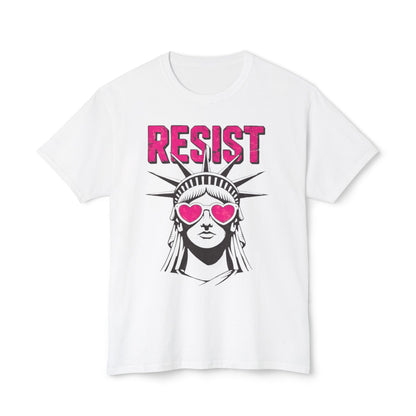 Resist Statue of Liberty - Graphic T-Shirt (Pink)