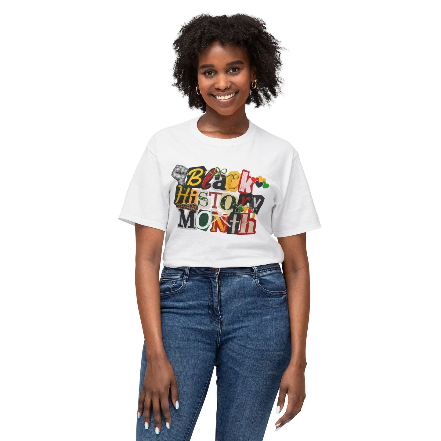 Black History Month Colorful Collage - T-Shirt