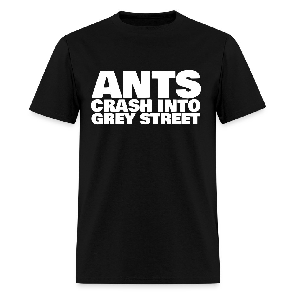 Ants Crash Into Grey Street - black