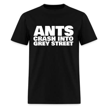 Ants Crash Into Grey Street - black