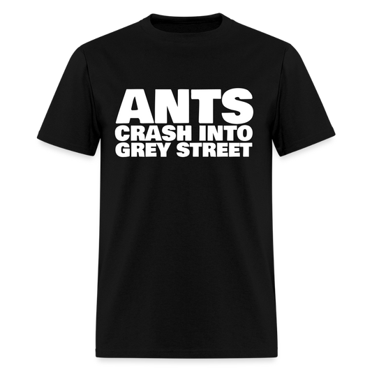 Ants Crash Into Grey Street - black