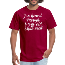 Load image into Gallery viewer, Heard Enough - Classic T-Shirt - dark red
