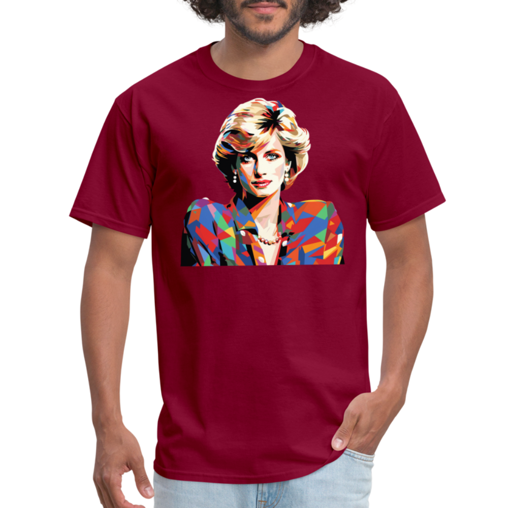 Di - Classic T-Shirt - burgundy