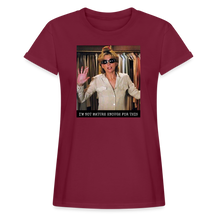 Load image into Gallery viewer, Elizabeth James Relaxed Fit T-Shirt - burgundy
