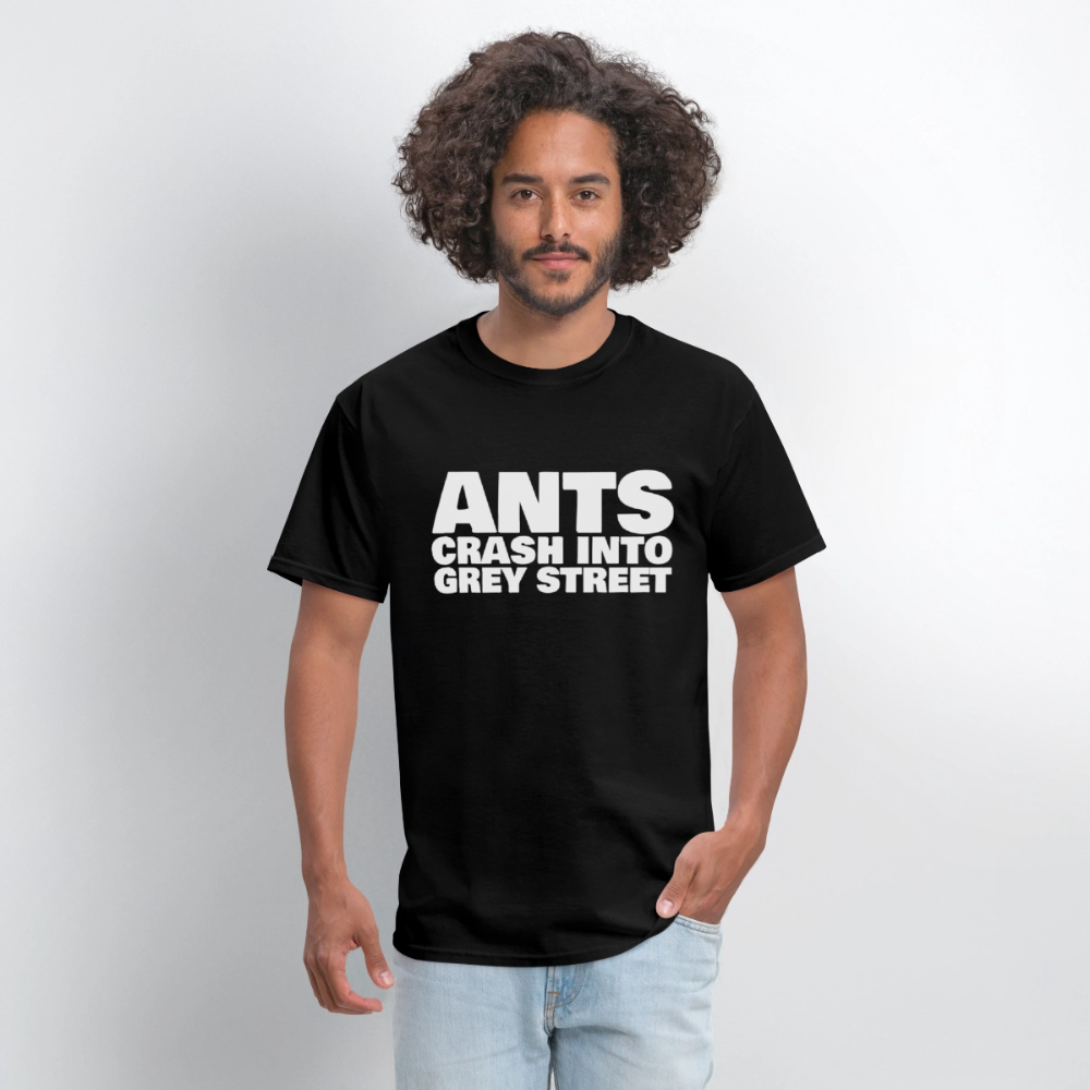 Ants Crash Into Grey Street - black