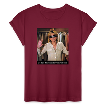 Load image into Gallery viewer, Elizabeth James Relaxed Fit T-Shirt - burgundy
