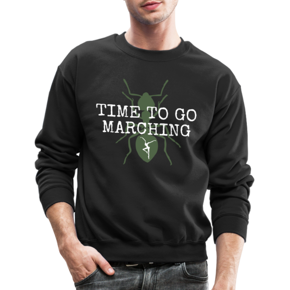 Marching - Crewneck Sweatshirt - black