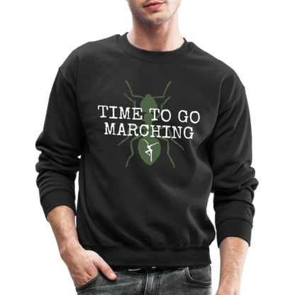 Marching - Crewneck Sweatshirt - black